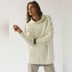 Free People Ottoman Slouchy Tunic In Ivory